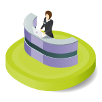 display exhibition stands icon