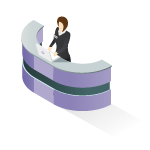 support displays icon