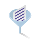support personnel data entry records maintenance icon